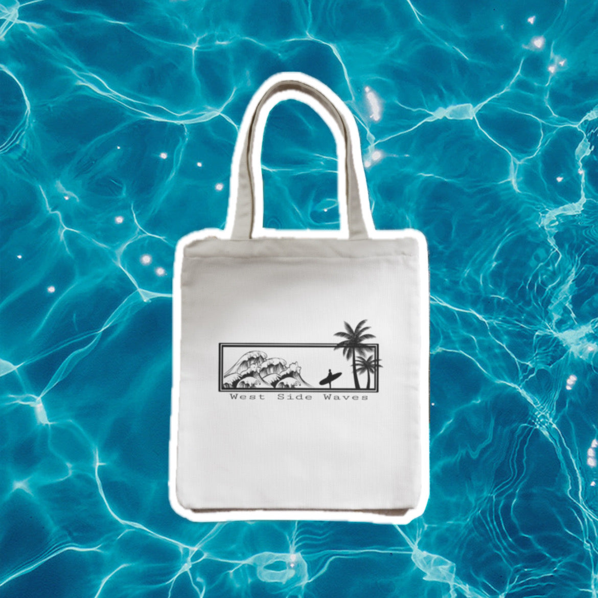 West Side Waves Tote Bag